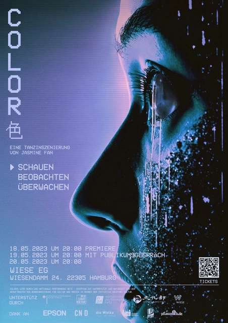 Poster for the COLORS dance performance